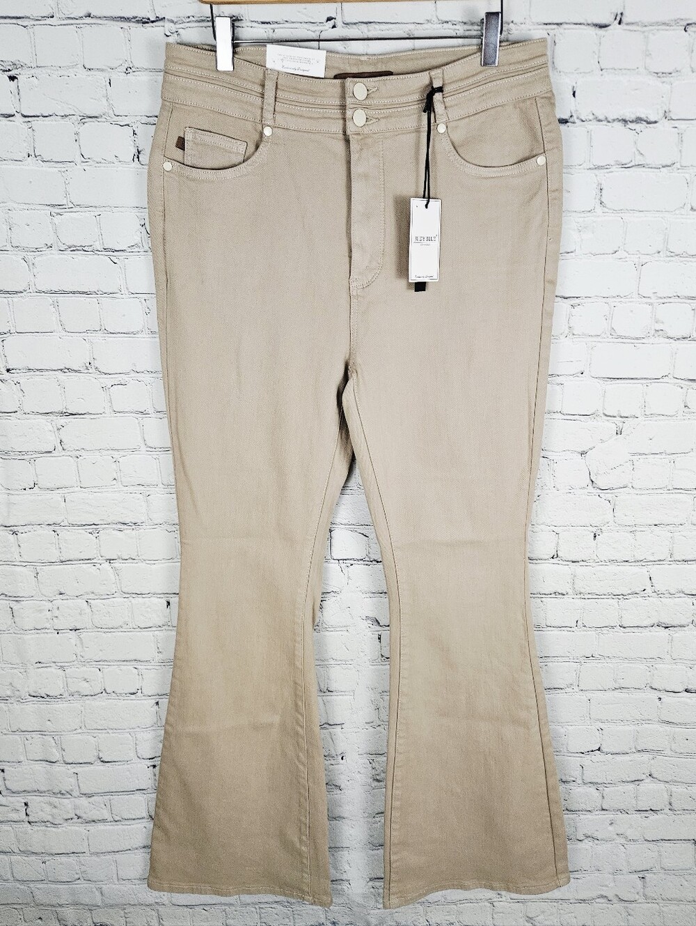 JUDY BLUE | high waist tummy control stretch flare leg pants